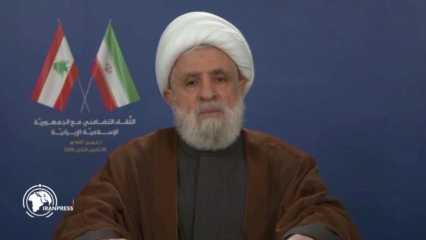 Iranpress: دبیرکل حزب‌الله لبنان: در مقابل تجاوز علیه ایران بی طرف نمی مانیم