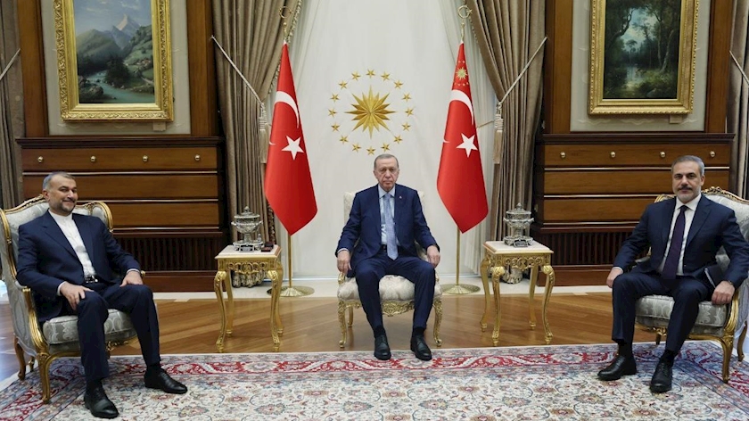 Iranpress:  تحولات غزه؛ محور دیدار امیرعبداللهیان و اردوغان
