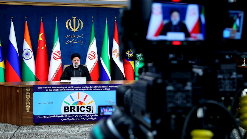 Iranpress: موضع‌گیری یکپارچه و منسجم سران بریکس در نشست فوق‌العاده درباره غزه 