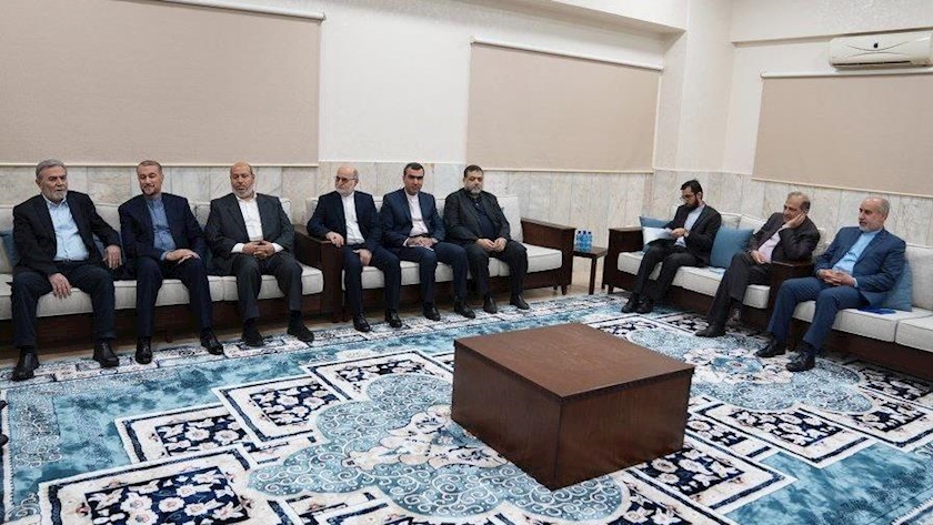 Iranpress: دیدار رهبران مقاومت با وزیر امورخارجه ایران در بیروت