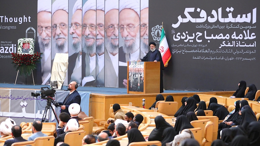 Iranpress: رئیسی: دفاع منطقی از باورهای اسلامی کلان پروژه آیت‌الله مصباح یزدی محسوب می‌ شود