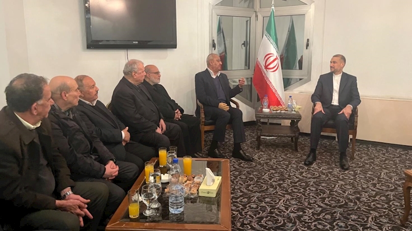 Iranpress: دمشق میزبان نشست امیرعبداللهیان با مسئولان مقاومت فلسطین