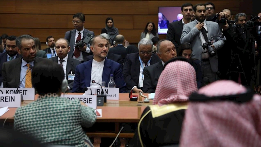 Iranpress:  امیرعبداللهیان: ﺍﺭﺳﺎﻝ ﺳﻼﺡ ﺑﺮﺍﯼ ﺗﺪﺍﻭﻡ ﻧﺴﻞ‌ﮐﺸﯽ ﺩﺭ ﻏﺰﻩ ﺧﻄﺎﯼ ﻧﺎﺑﺨﺸﻮﺩﻧﯽ ﺍﺳﺖ
