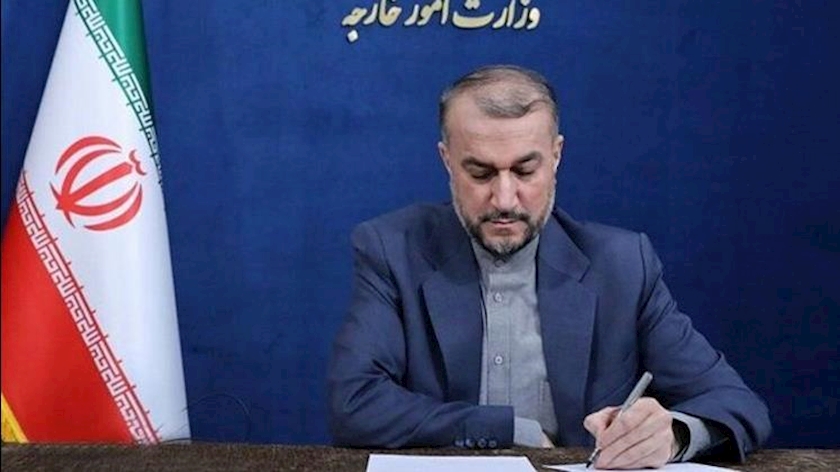 Iranpress: پیام قدردانی امیرعبداللهیان از رهبر معظم انقلاب