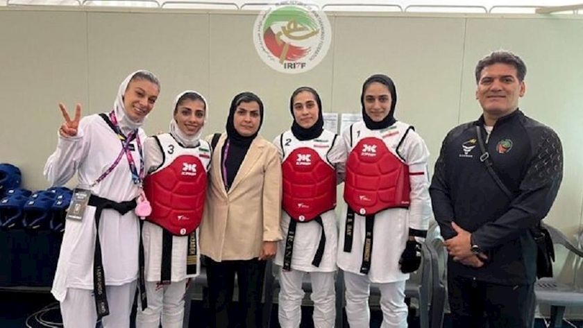 ایران پرس: قهرمانی تیم ملی تکواندوی زنان ایران در جام جهانی