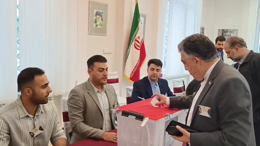 Iranpress: برگزاری مرحله دوم چهاردهمین انتخابات ریاست جمهوری ایران در بلاروس