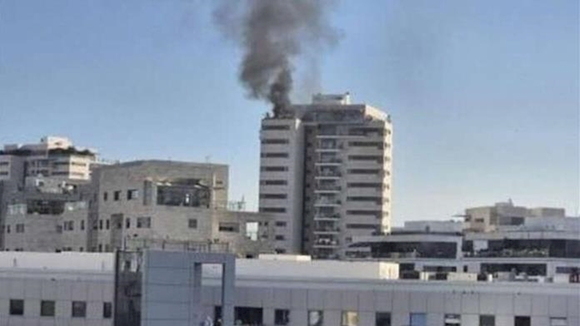 Iranpress: تصاویری از حمله پهپادی نیروهای یمنی به سرزمین‌های اشغالی