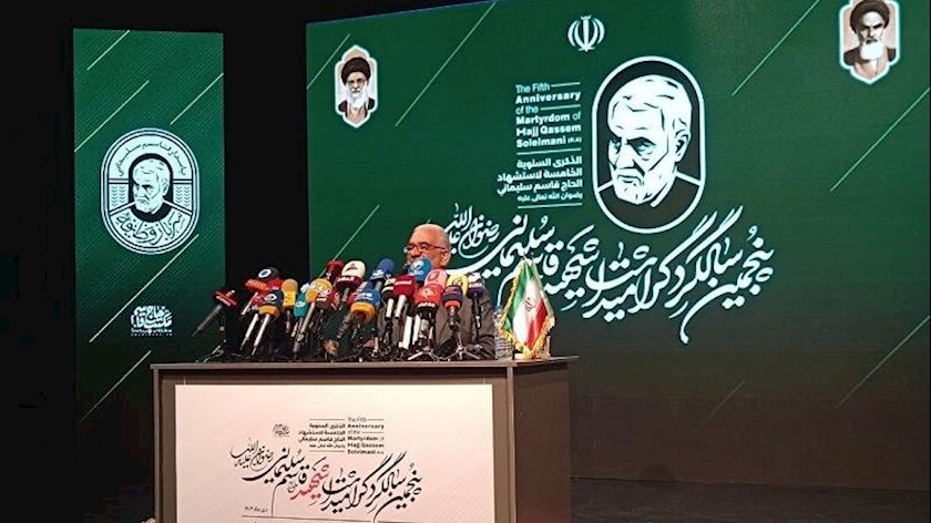 Iranpress: اعلام برنامه‌های سالروز شهادت سردار سلیمانی 
