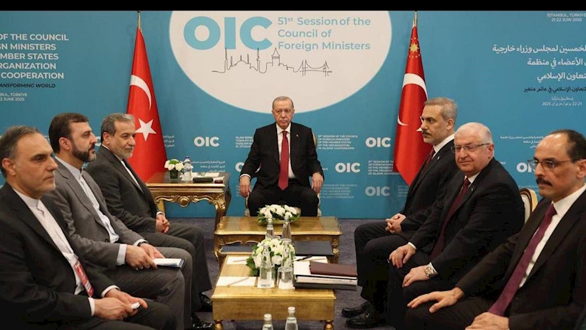 Iranpress: دیدار عراقچی با رجب طیب اردوغان در استانبول