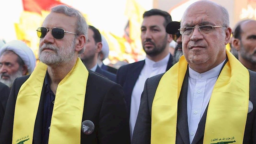 Iranpress: لاریجانی در دیدار با نعیم قاسم: ایران آماده حمایت همه‌جانبه از مقاومت لبنان است