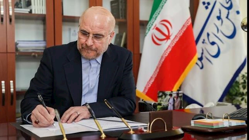 Iranpress: قالیباف قانون پیوستن ایران به CFT را ابلاغ کرد