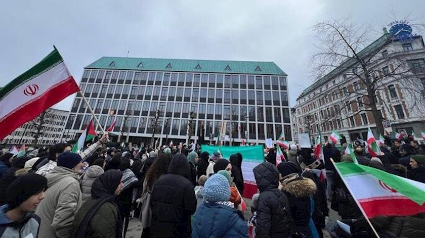 Iranpress: تجمع حامیان ایران در نروژ و آلمان