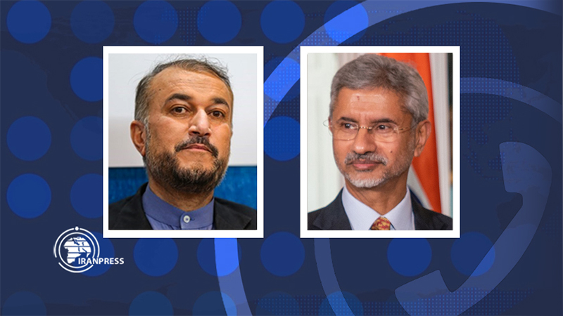 Iranpress: گفت وگوی وزیران خارجه ایران و هند درباره اقدامات جنایتکارانه رژیم صهیونیستی غزه