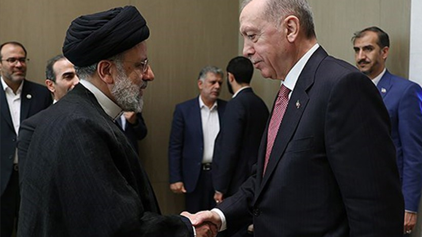 Iranpress: دیدار رئیسی و اردوغان در تاشکند/ تأکید بر توقف فوری بمباران و محاصره غزه