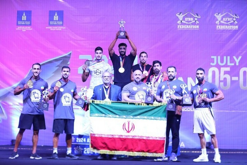 Iranpress: پرورش اندام ایران قهرمان آسیا شد