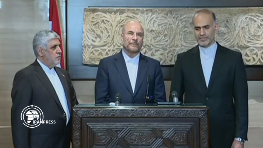 Iranpress: قالیباف: پیام مظلومیت ملت لبنان و فلسطین را به دنیا منتقل خواهم کرد