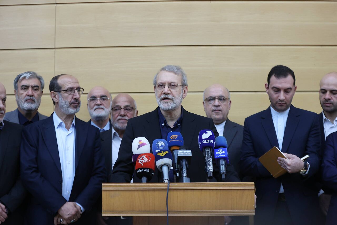 Iranpress: لاریجانی: حزب الله جریانی اصیل و سدی در برابر رژیم صهیونیستی است