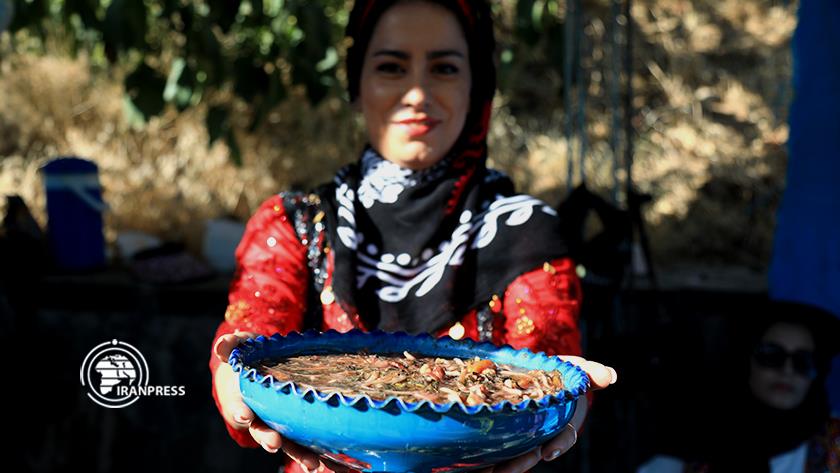 ایران پرس: جشنواره گردو در روستای گردشگری حیدره قاضی‌خان 