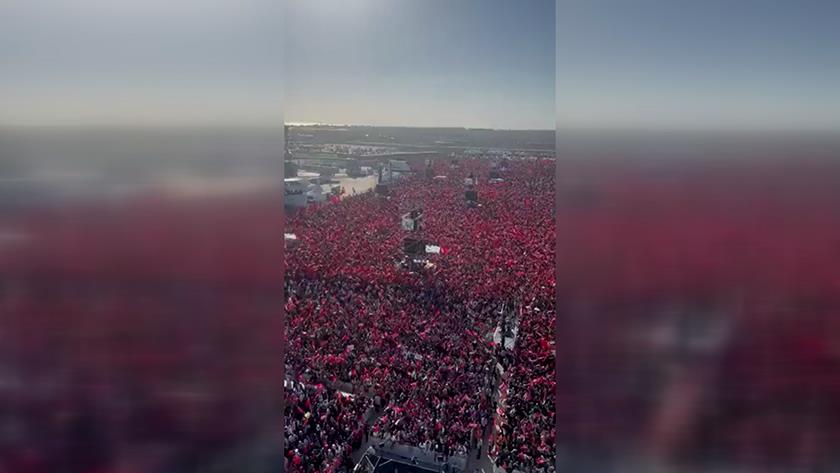 Iranpress: خیزش سرخ استانبول در حمایت از مردم فلسطین