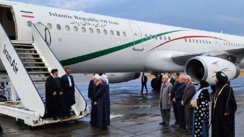 ایران پرس: رئیس جمهور وارد استان کردستان شد