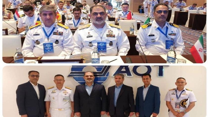 Iranpress: سفر فرمانده نیروی دریایی ارتش ایران به تایلند