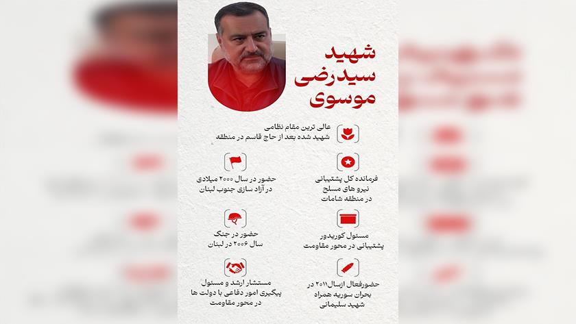 Iranpress: شهید سید رضی موسوی دارای چه جایگاه نظامی بود؟