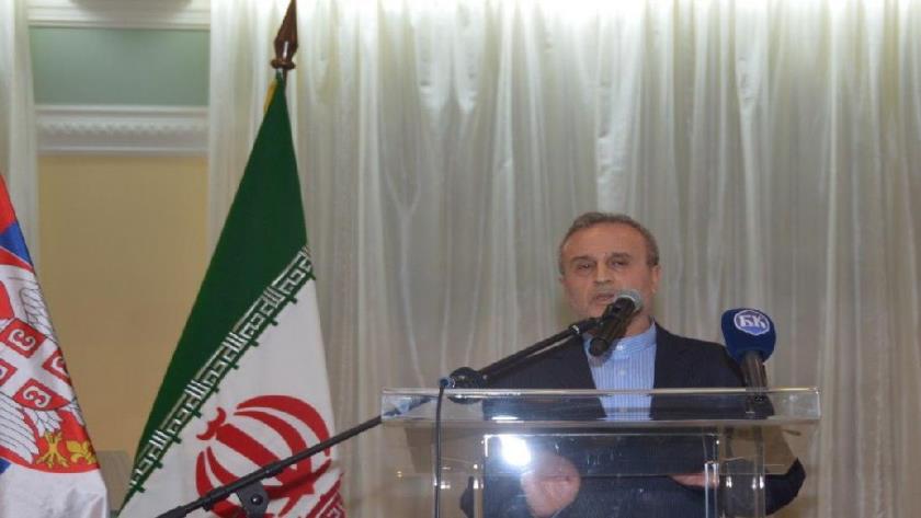 Iranpress: مراسم یادبود شهید سردار سلیمانی در بلگراد