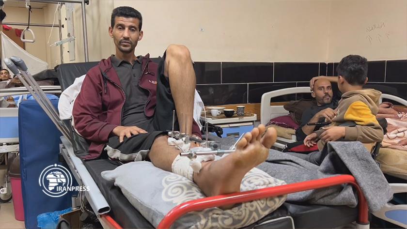 Iranpress: جنگ‌غزه؛ کمبود تجهیزات در بیمارستان ناصر خان‌یونس