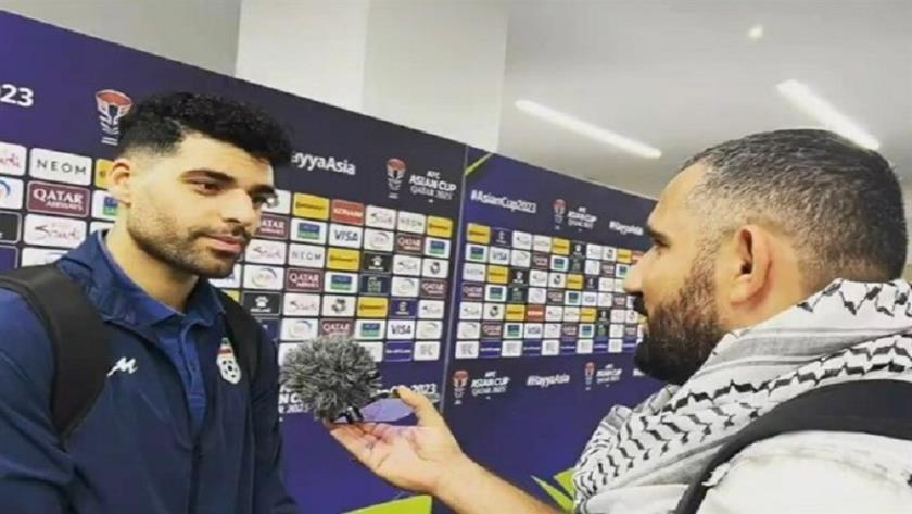 Iranpress: پیام مهدی طارمی برای مردم فلسطین