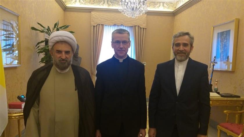 Iranpress: دیدار معاون سیاسی وزیر خارجه با معاون وزیر خارجه واتیکان