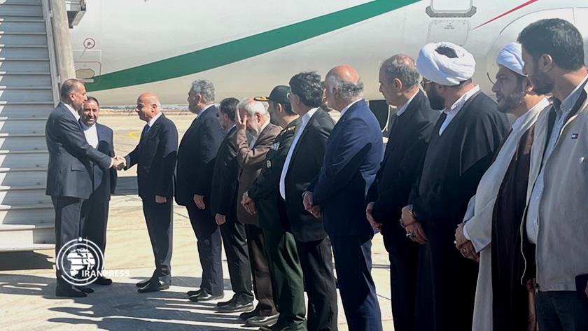 Iranpress: وزیر امورخارجه ایران وارد سوریه شد