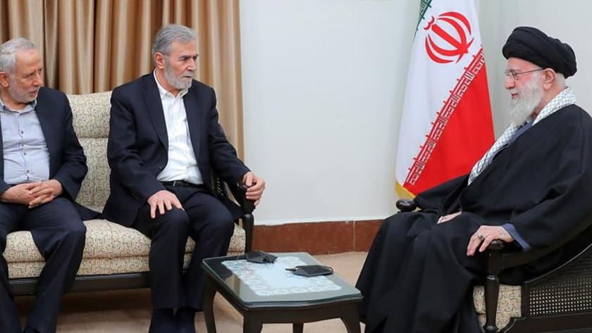 Iranpress: دیدار زیاد النَخاله با رهبر انقلاب/ غزه، پیروز اصلی نبرد با رژیم نسل کش اسرائیل است