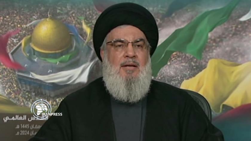 Iranpress: سید حسن نصرالله: حمایت از ملت فلسطین عامل اصلی دشمنی با ایران است