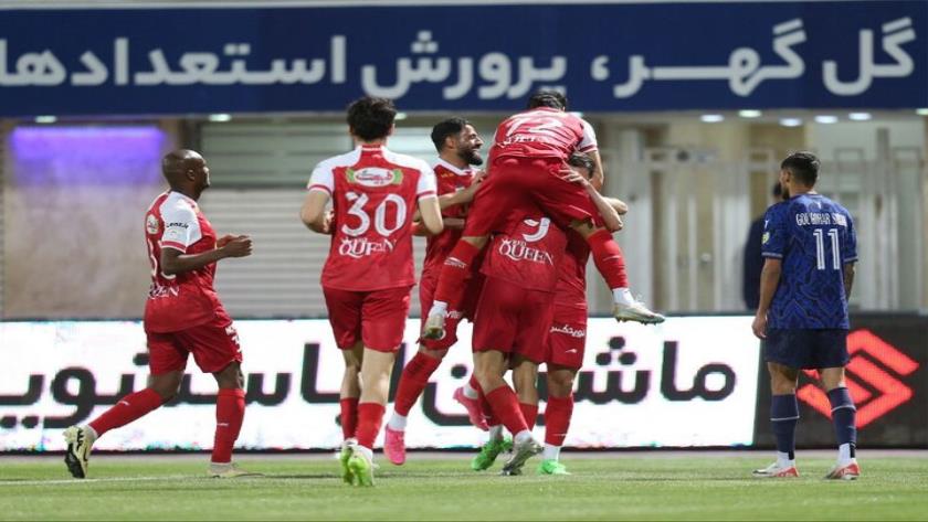 Iranpress: برتری پرسپولیس مقابل گل گهرسیرجان در هفته بیست و دوم لیگ برتر فوتبال ایران