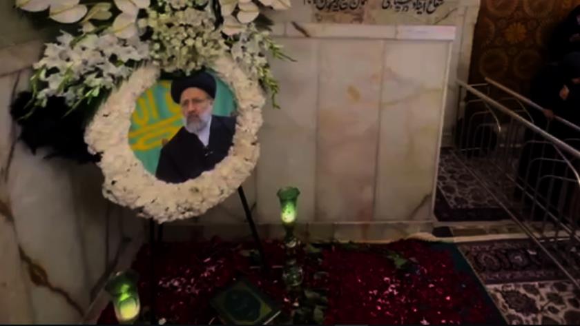 Iranpress:  آرامگاه شهید سید ابراهیم رئیسی در حرم امام رضا (ع)+ ویدئو