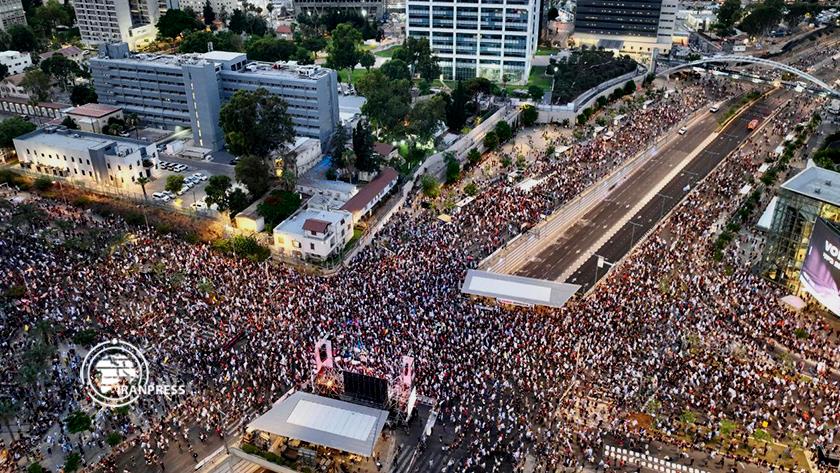 Iranpress: بزرگترین تظاهرات معترضان اسرائیلی علیه نتانیاهو
