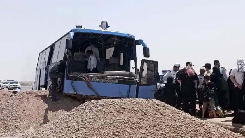 ایران پرس: کشته شدن دو زائر اربعین در سانحه رانندگی 