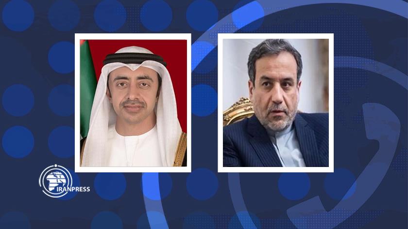 Iranpress: تاکید وزرای خارجه ایران و امارات بر توسعه روابط دوجانبه و استمرار همکاری‌های منطقه‌ای