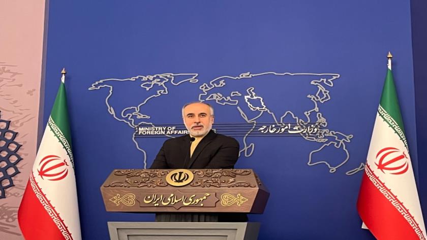 Iranpress: کنعانی: رژیم صهیونیستی شر مطلق در غرب آسیا/صلح در قفقاز به نفع منطقه است