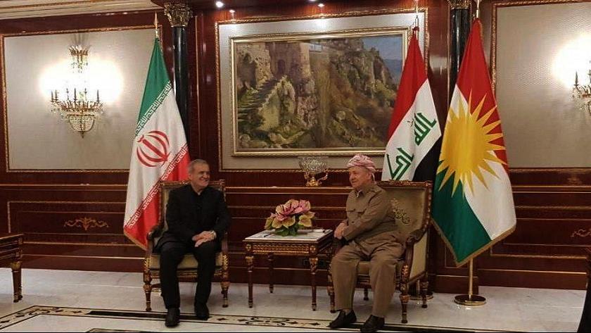 Iranpress: پیام‌ها و اهمیت نخستین سفر رئیس جمهور ایران به منطقه کردستان عراق