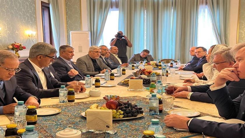 Iranpress: دیدار رییس شرکت دولتی روس اتم با رییس سازمان انرژی اتمی 