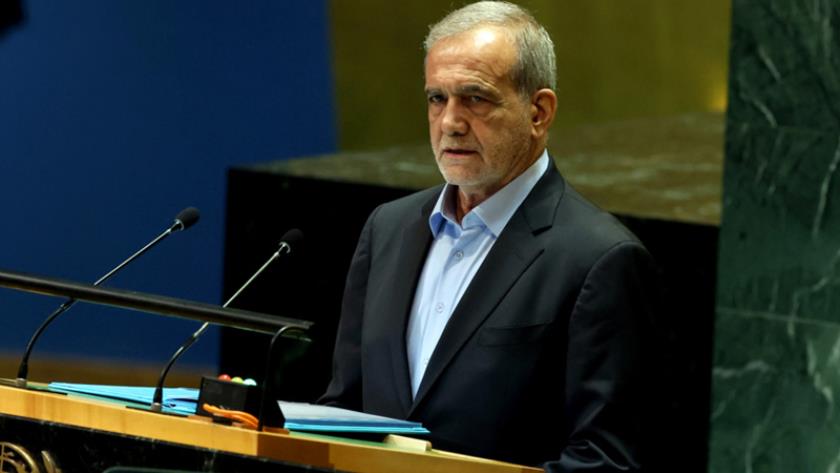 Iranpress: پزشکیان: رژیم اسرائیل با جنایت نمی‌تواند افسانه شکست ناپذیری خود را بازسازی کند