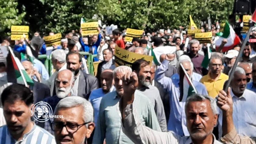 Iranpress: تهران یک دل و یک صدا مظلومیت لبنان را فریاد زد