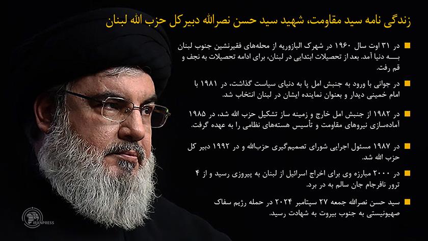 Iranpress: نگاهی اجمالی به زندگی سید مقاومت شهید نصرالله