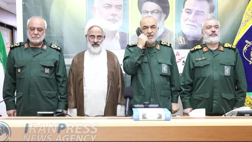 Iranpress: لحظه آغازعملیات وعده صادق 2 با رمز یا رسول الله (ص) 