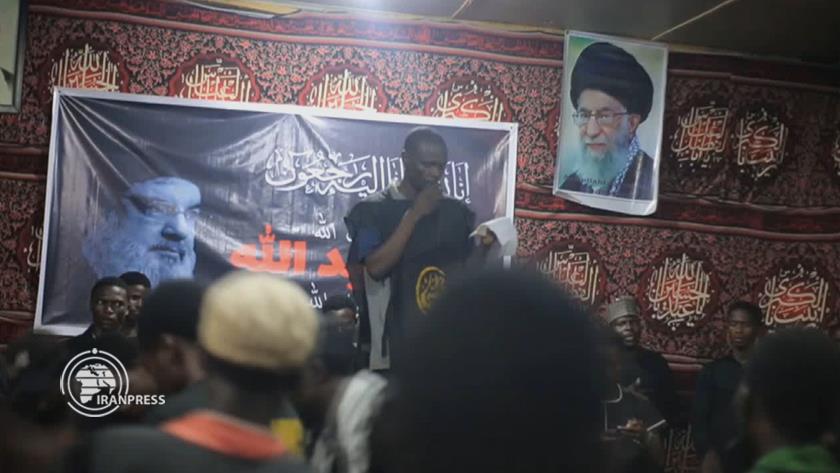 Iranpress: عزاداری مردم مسلمان نیجریه درپی شهادت «سیدحسن نصرالله» 