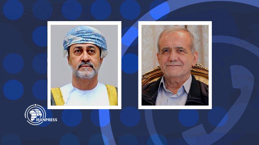 Iranpress: روابط دوجانبه و غزه محور گفتگوی پزشکیان و سلطان عمان