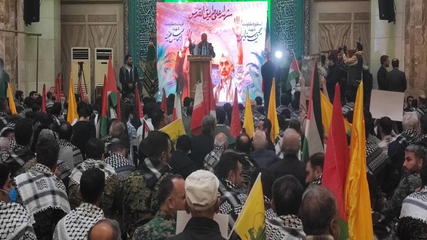 Iranpress: سوگواره تهرانی ها برای قهرمان مقاومت «سنوار»