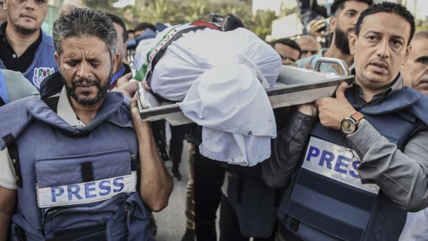 Iranpress: شهادت دو خبرنگار فلسطینی در شمال غزه