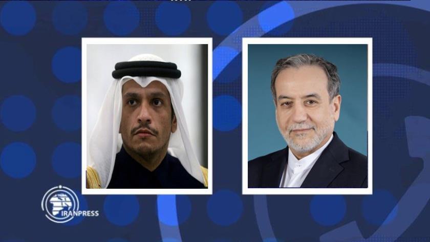 Iranpress: تاکید بر تقویت همکاری‌های دوجانبه؛ محور گفتگوی وزرای خارجه ایران و قطر 